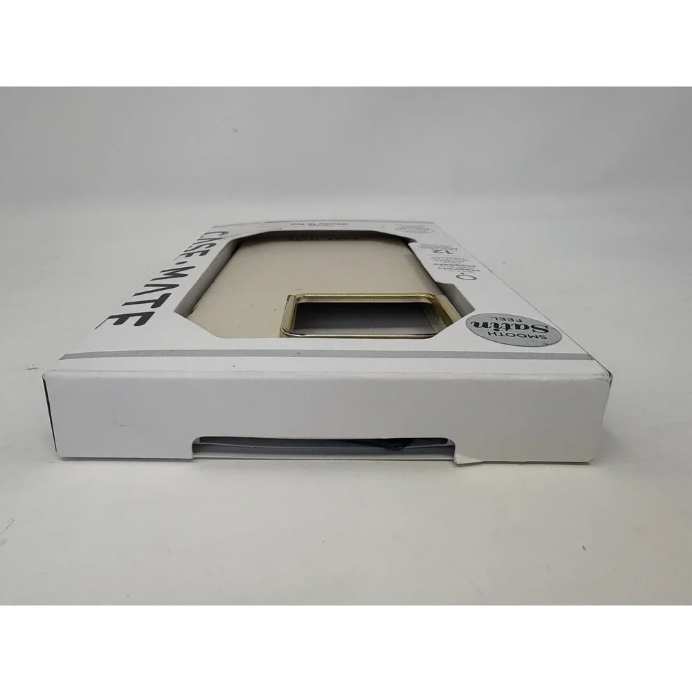 Case-Mate Case Apple iPhone 15 Pro MagSafe Compatible Smooth Satin Beige